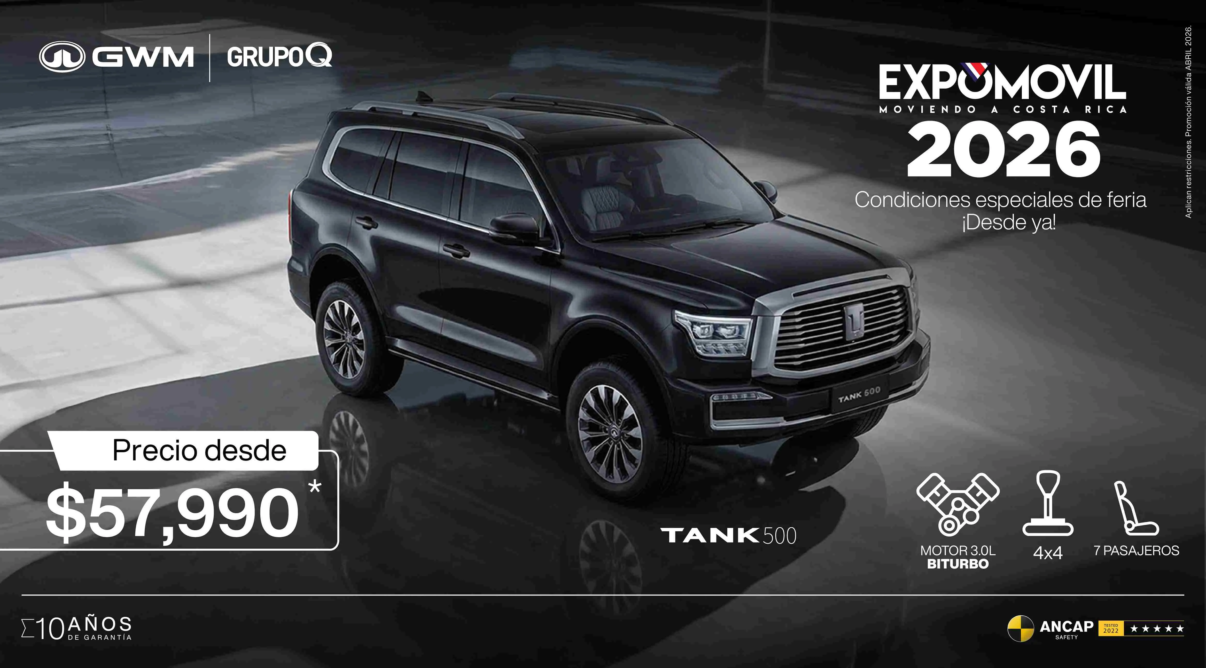GWM Tank 500 - Grupo Q
